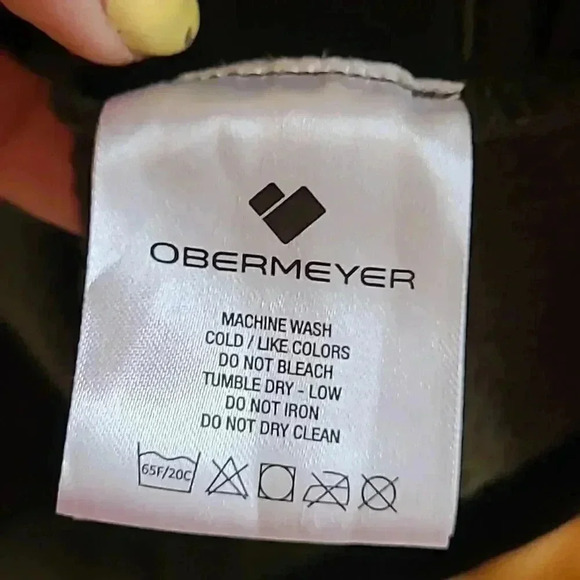 Obermeyer Boulder Fleece Pullover  - UNISEX Boys XL or Ladies M/L - Olive Green - Picture 8 of 8